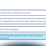 Una fotografia delle startup Space Economy